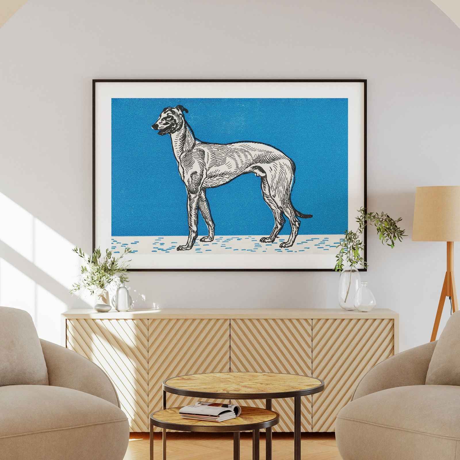 Greyhound Vol. 1 - Moriz Jung - Rolled Poster Wall Art Print | House Prints