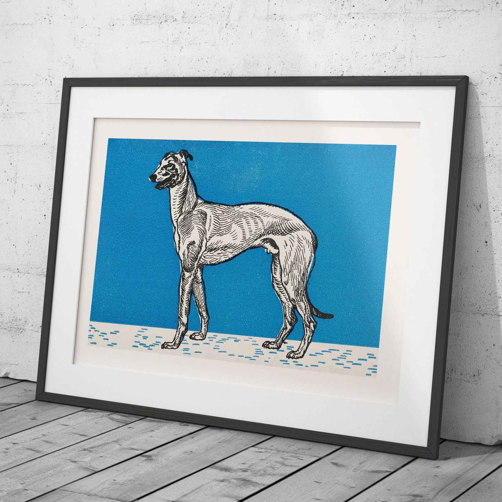 Greyhound Vol. 1 - Moriz Jung - Rolled Poster Wall Art Print | House Prints
