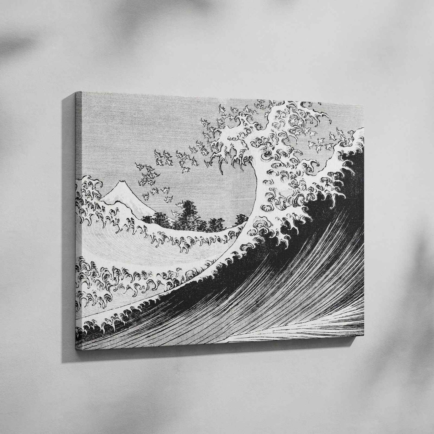 One Hundred Views of Mount Fuji - Katsushika Hokusai - Framed Canvas Wall Art Print - House Prints