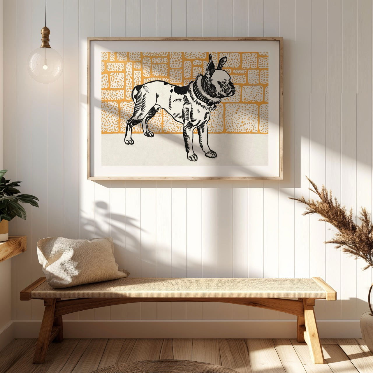 Pitbull Terrier - Moriz Jung - Rolled Poster Wall Art Print | House Prints