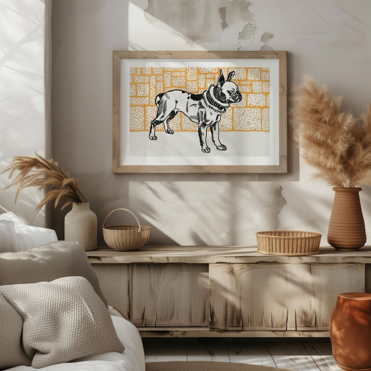 Pitbull Terrier - Moriz Jung - Rolled Poster Wall Art Print | House Prints