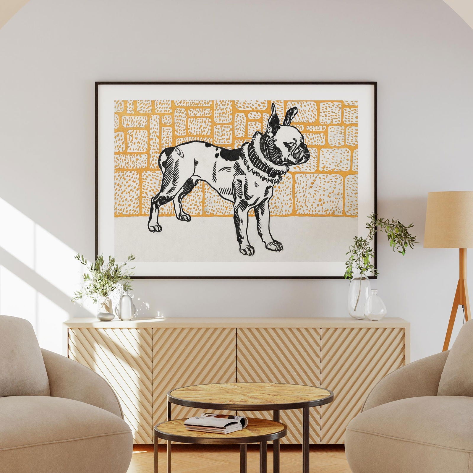 Pitbull Terrier - Moriz Jung - Rolled Poster Wall Art Print | House Prints