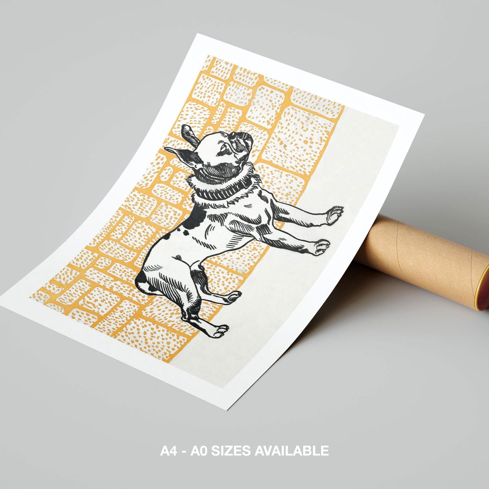 Pitbull Terrier - Moriz Jung - Rolled Poster Wall Art Print | House Prints