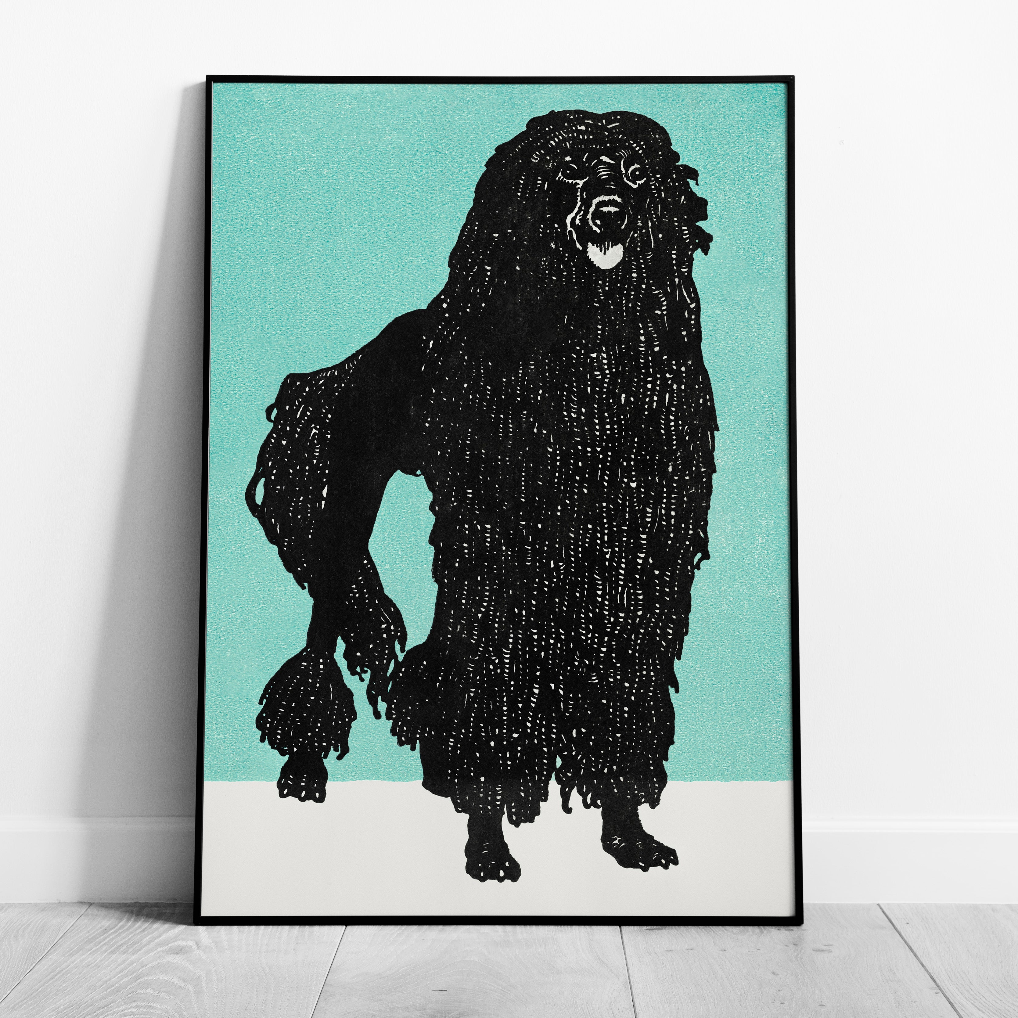 Poodle - Moriz Jung - Rolled Poster Wall Art Print | House Prints