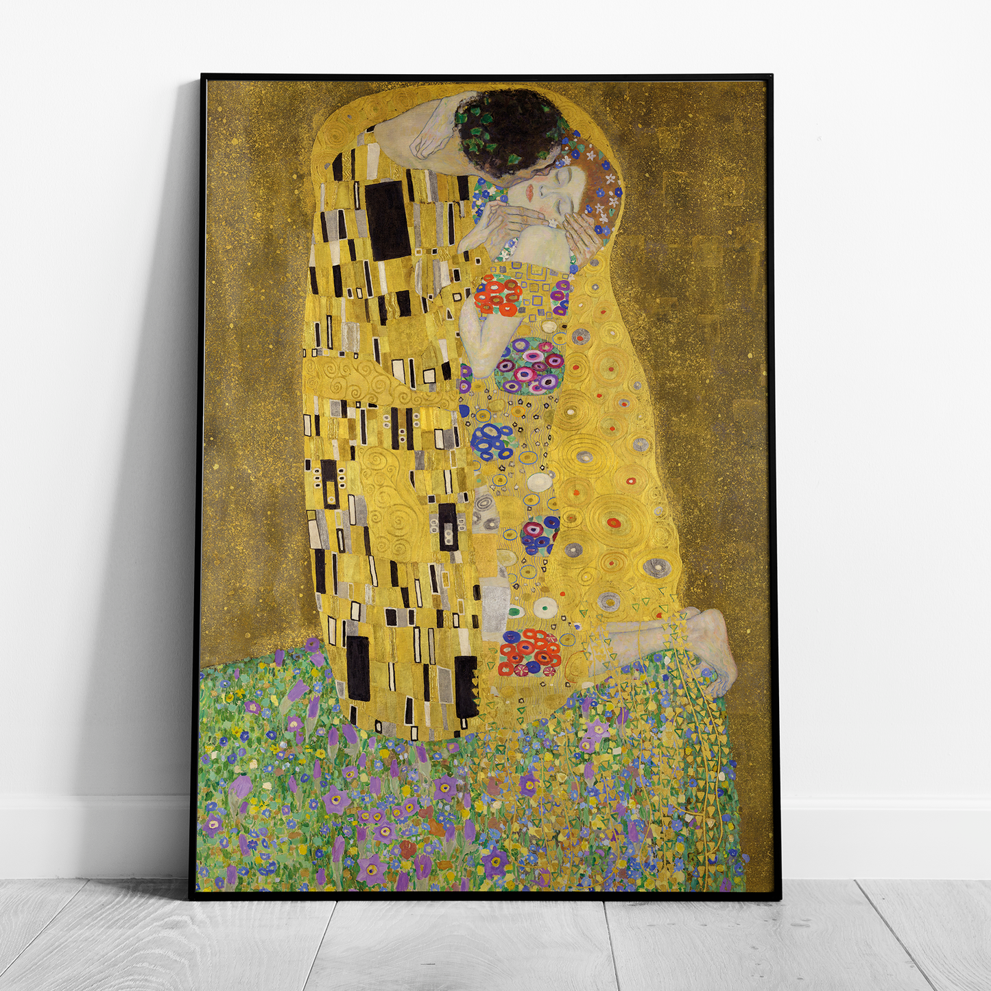 The Kiss - Gustav Klimt - Rolled Poster Wall Art Print - House Prints