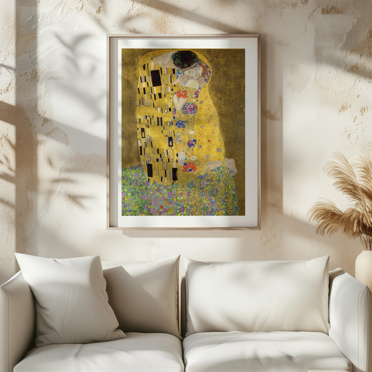 The Kiss - Gustav Klimt - Rolled Poster Wall Art Print - House Prints