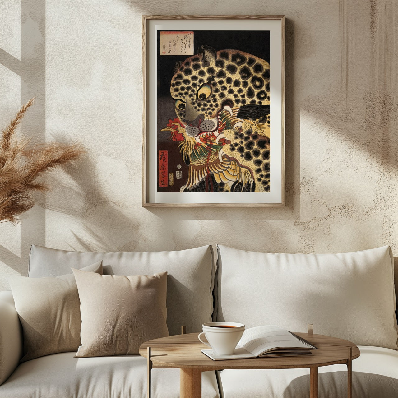 The Tiger of Ryōkoku - Hirokage - Rolled Poster Wall Art Print - House Prints