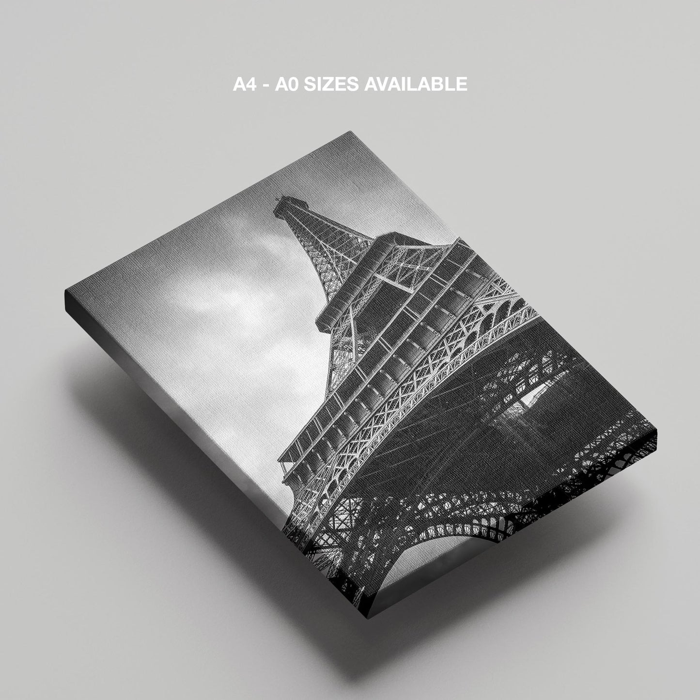 Eiffel Tower Paris France City Landmark - Framed Canvas Wall Art Print - House Prints