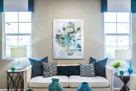 Popular wall art types including canvas prints and posters displayed on wall