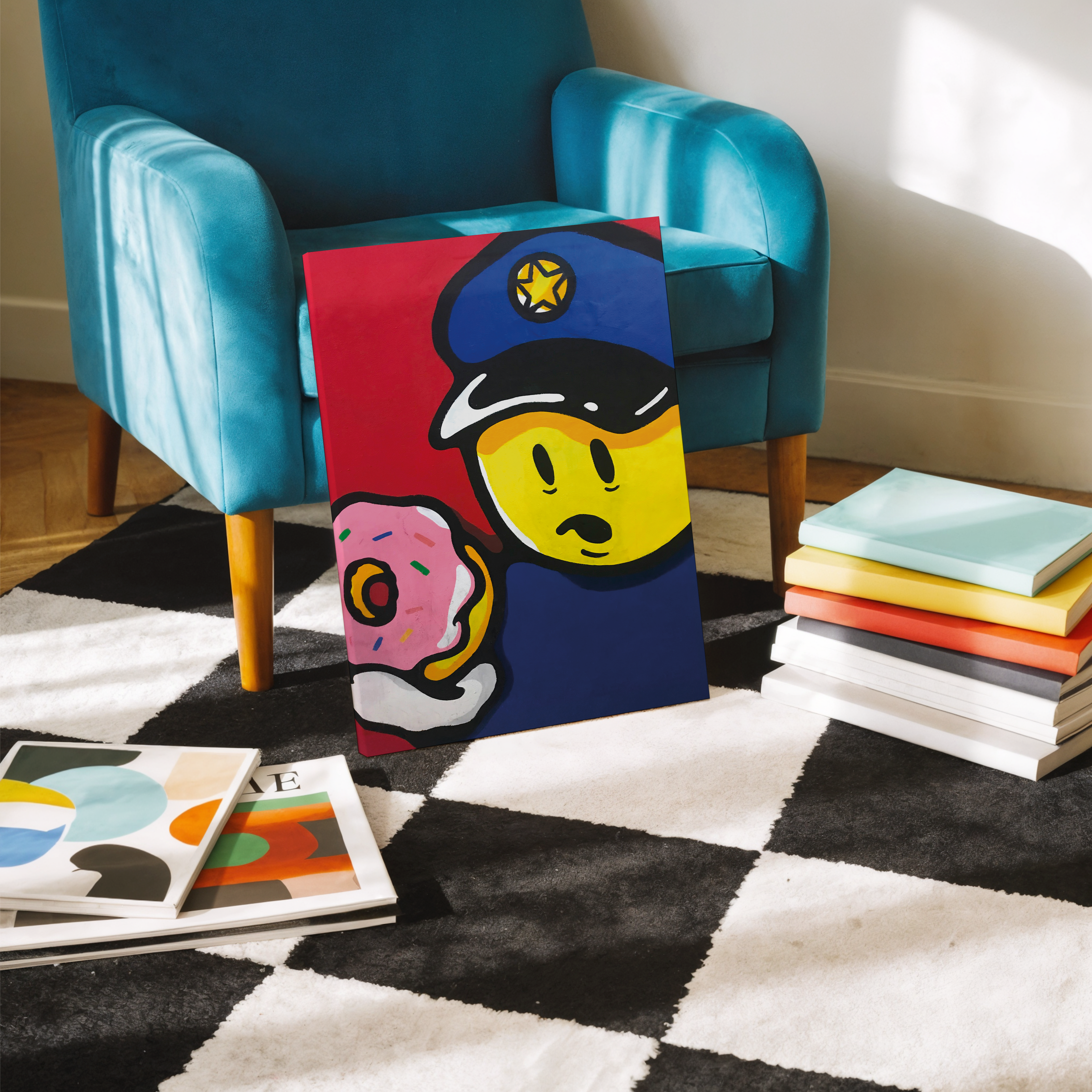 Framed Canvas Prints - House Prints