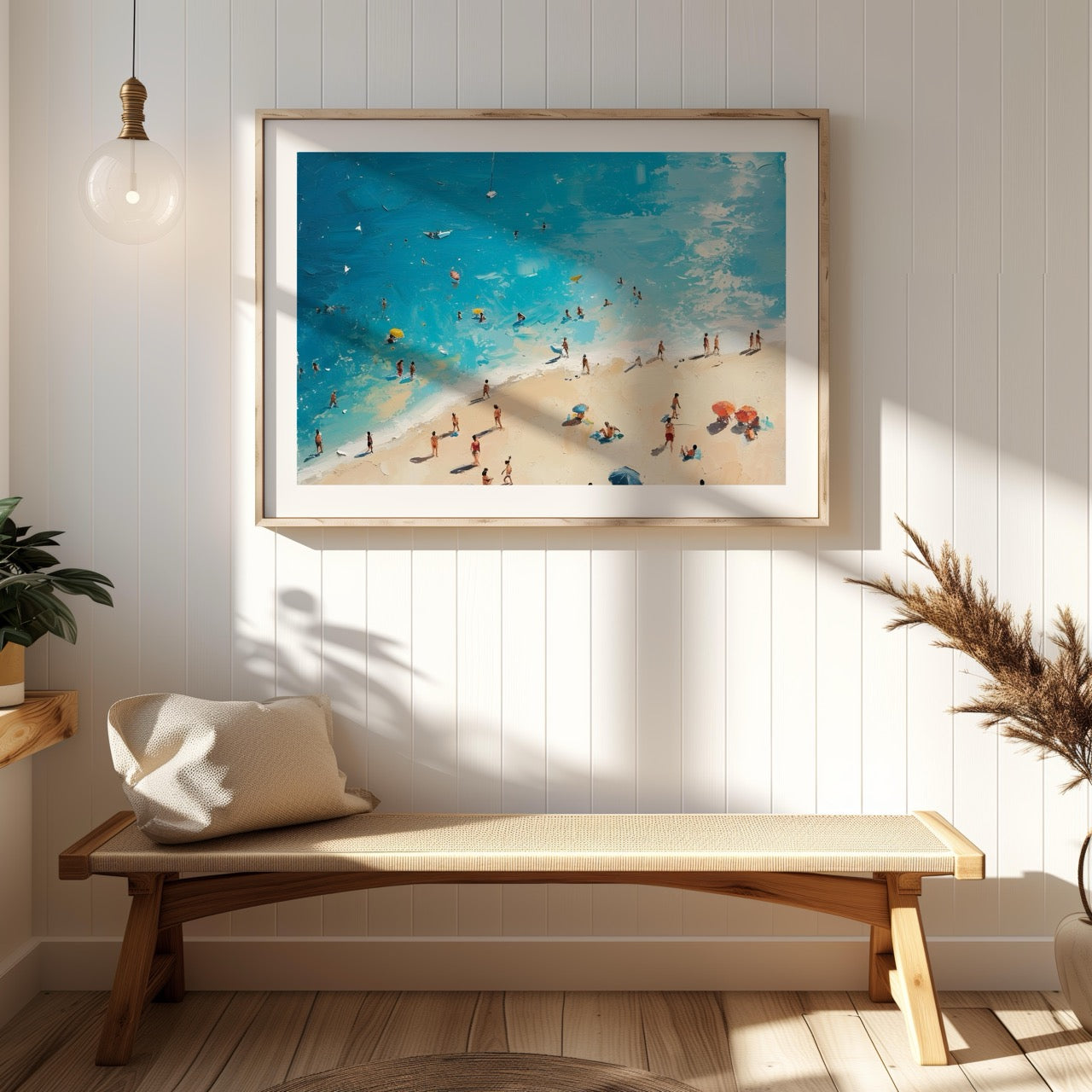 Summer Days at the Beach - Rolled Poster Wall Art Print | House Prints