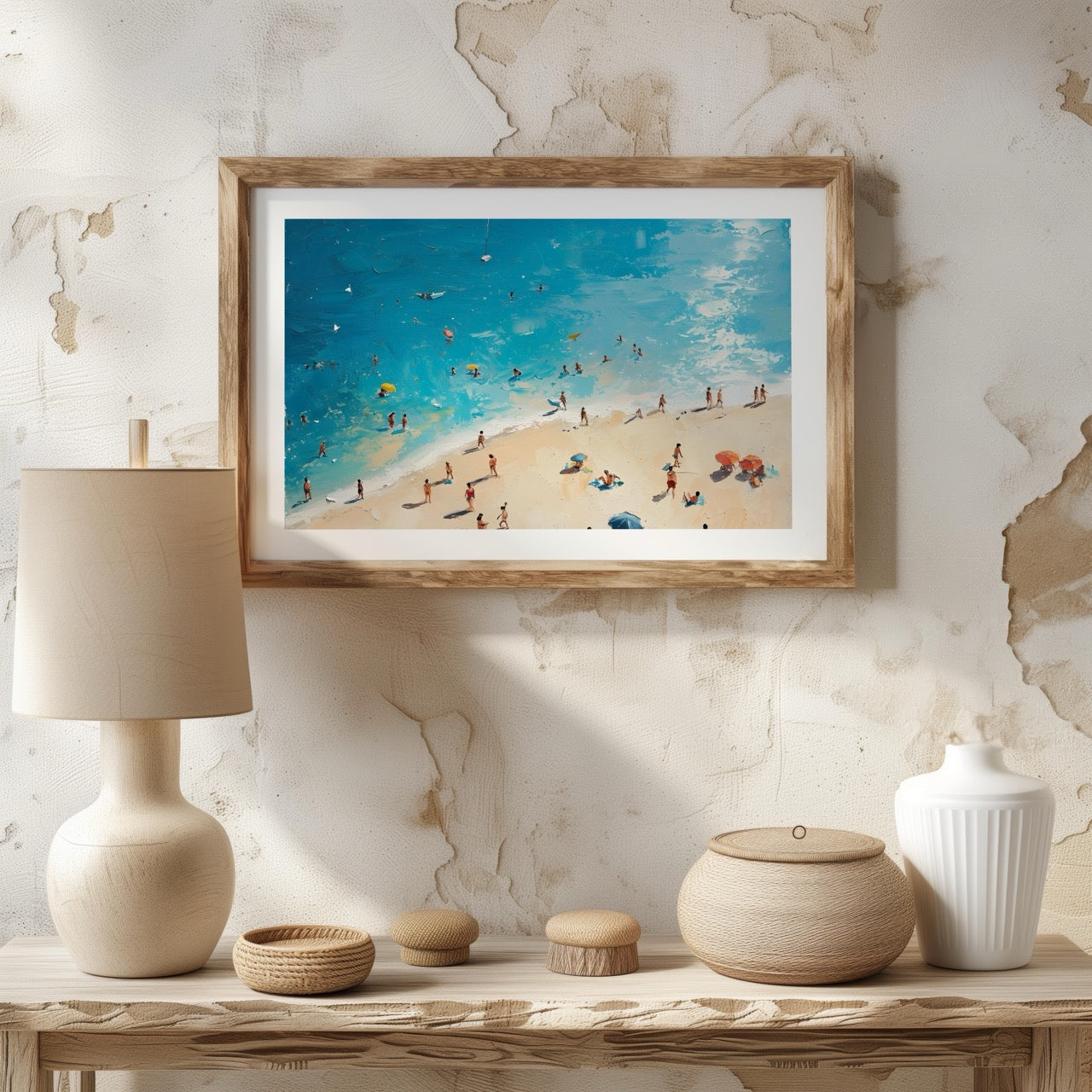 Summer Days at the Beach - Rolled Poster Wall Art Print | House Prints