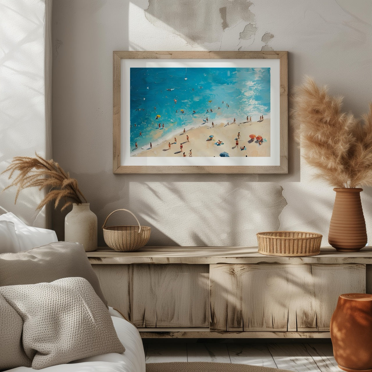 Summer Days at the Beach - Rolled Poster Wall Art Print | House Prints