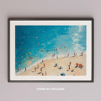 Summer Days at the Beach - Rolled Poster Wall Art Print | House Prints