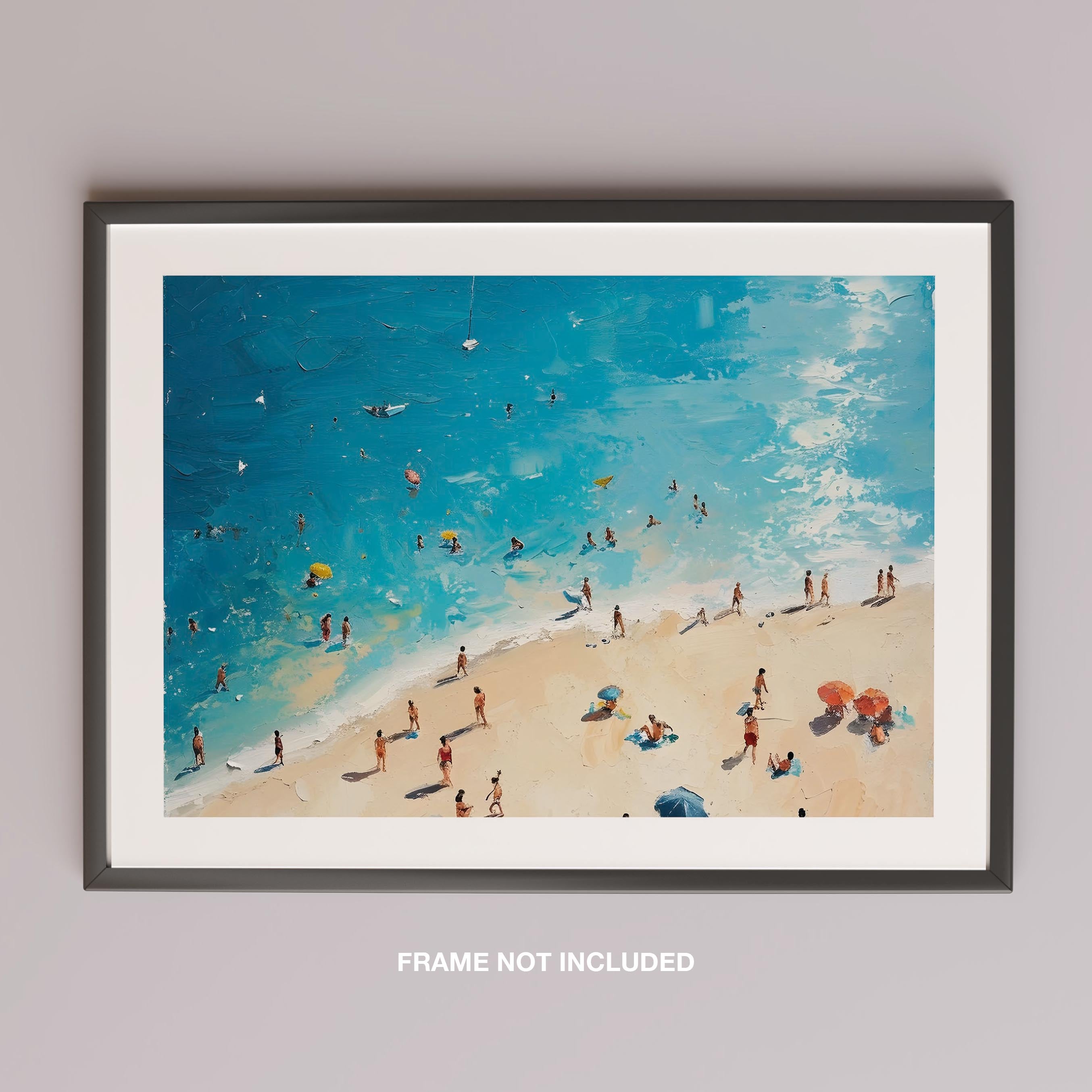 Summer Days at the Beach - Rolled Poster Wall Art Print | House Prints