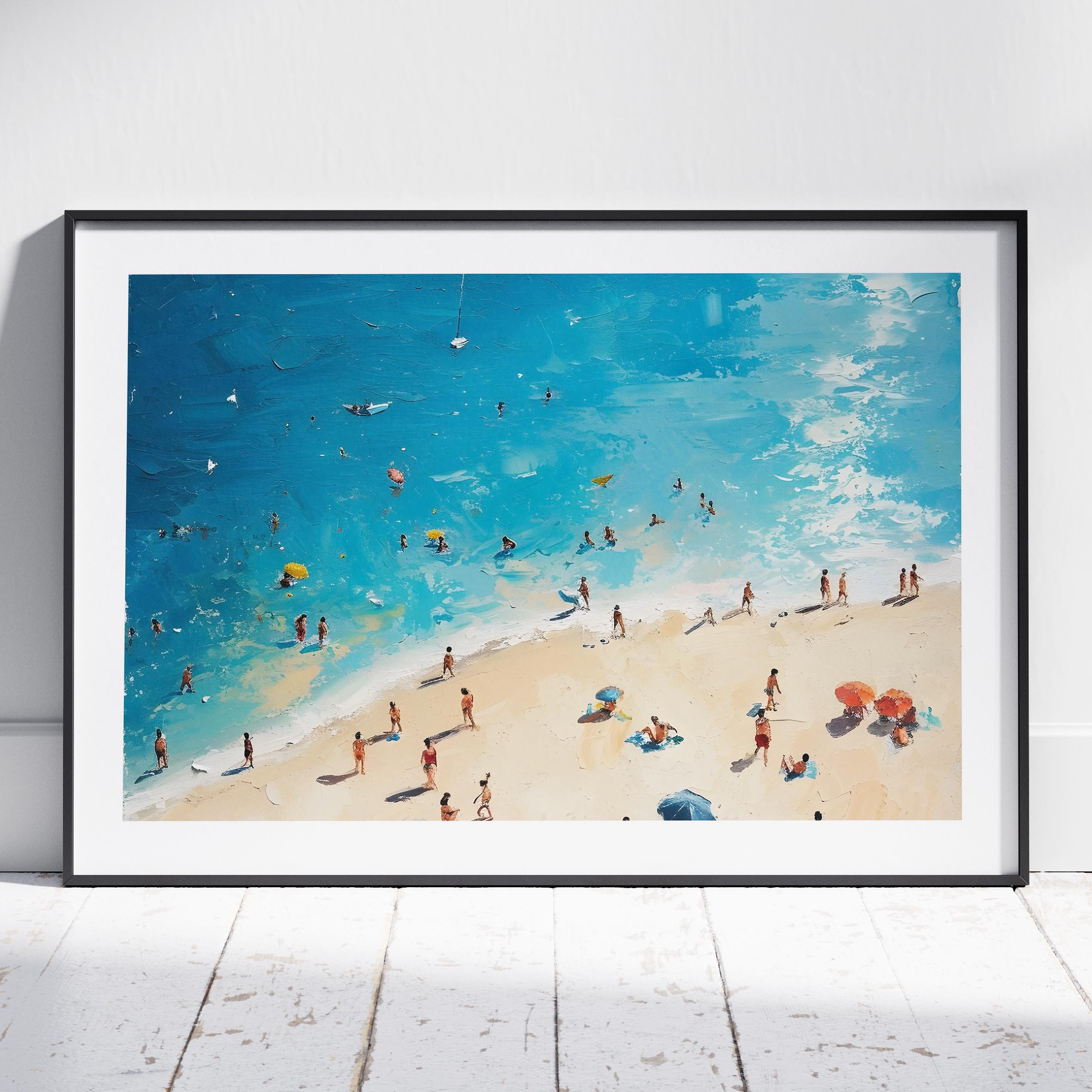 Summer Days at the Beach - Rolled Poster Wall Art Print | House Prints