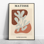 Abstract Botanical Cutout Papiers Découpés - Henri Matisse - Rolled Poster Wall Art Print
