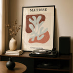 Abstract Botanical Cutout Papiers Découpés - Henri Matisse - Rolled Poster Wall Art Print