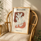 Abstract Botanical Cutout Papiers Découpés - Henri Matisse - Rolled Poster Wall Art Print