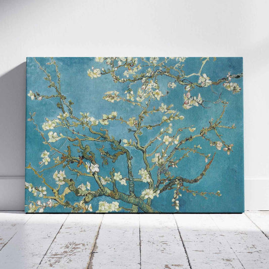 Almond Blossom - Vincent van Gogh - Framed Canvas Wall Art Print - House Prints