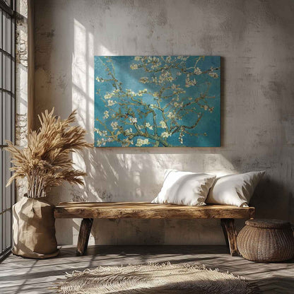 Almond Blossom - Vincent van Gogh - Framed Canvas Wall Art Print - House Prints