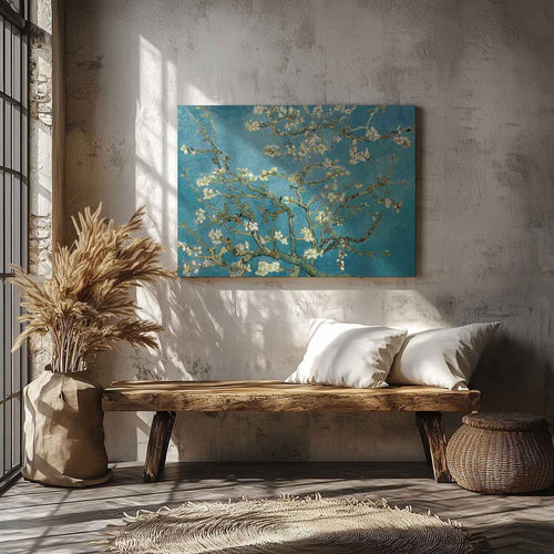 Almond Blossom - Vincent van Gogh - Framed Canvas Wall Art Print | House Prints