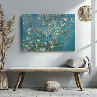 Almond Blossom - Vincent van Gogh - Framed Canvas Wall Art Print - House Prints