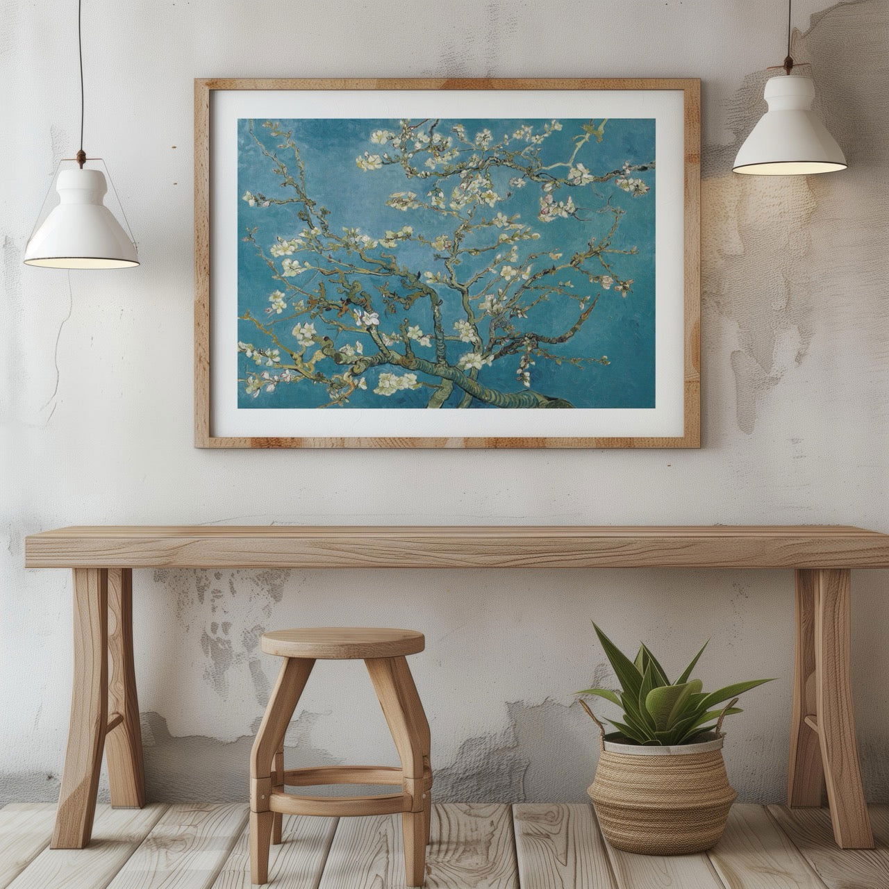Almond Blossom - Vincent van Gogh - Rolled Poster Wall Art Print - House Prints