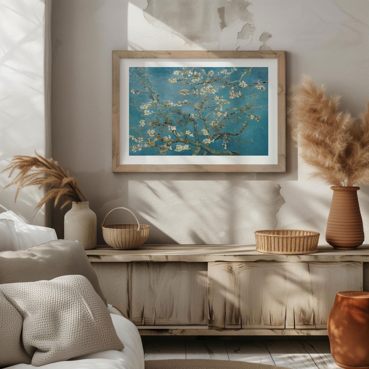 Almond Blossom - Vincent van Gogh - Rolled Poster Wall Art Print - House Prints