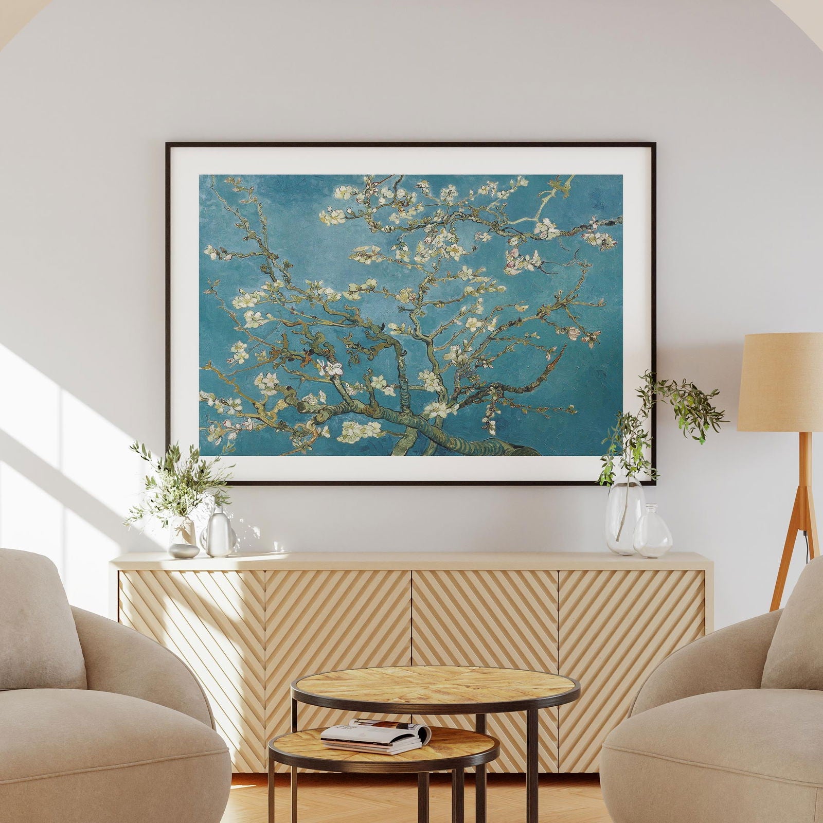 Almond Blossom - Vincent van Gogh - Rolled Poster Wall Art Print - House Prints