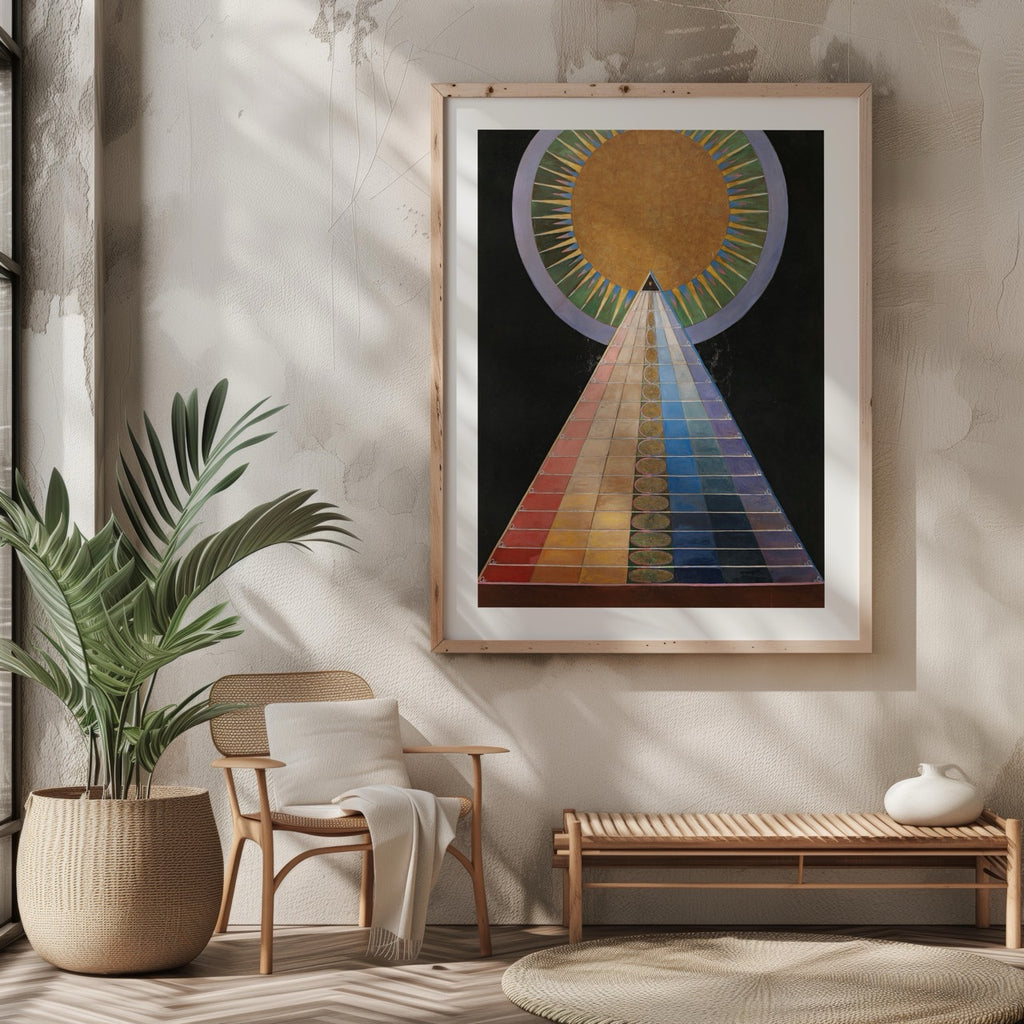 Altarpiece Abstract - Hilma af Klint - Rolled Poster Wall Art Print | House Prints