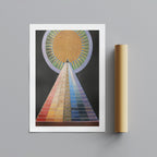 Altarpiece Abstract - Hilma af Klint - Rolled Poster Wall Art Print | House Prints