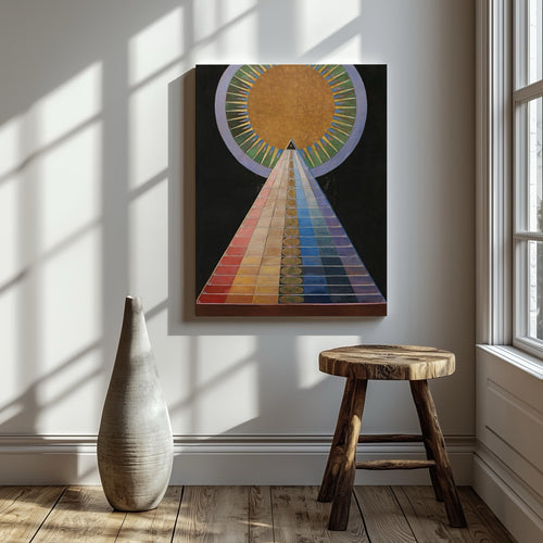 Altarpiece Abstract - Hilma af Klint - Framed Canvas Wall Art Print | House Prints