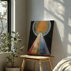 Altarpiece Abstract - Hilma af Klint - Framed Canvas Wall Art Print | House Prints