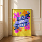 Best Mom Ever - Seta Zakian - Rolled Poster Wall Art Print