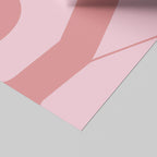 Baby Pink Modern Bold Text - Rolled Poster Wall Art Print