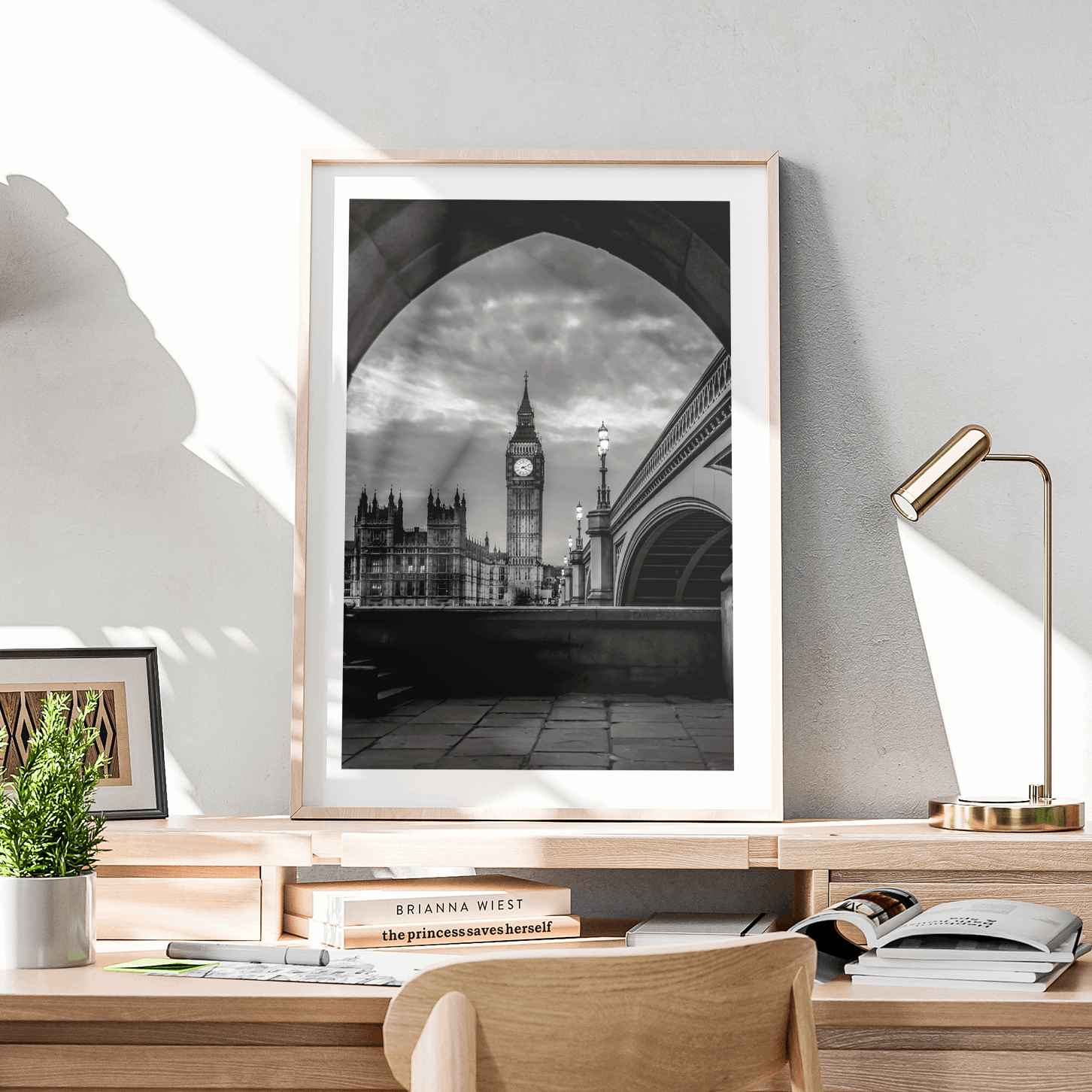Big Ben in London City - Rolled Poster Wall Art Print | House Prints