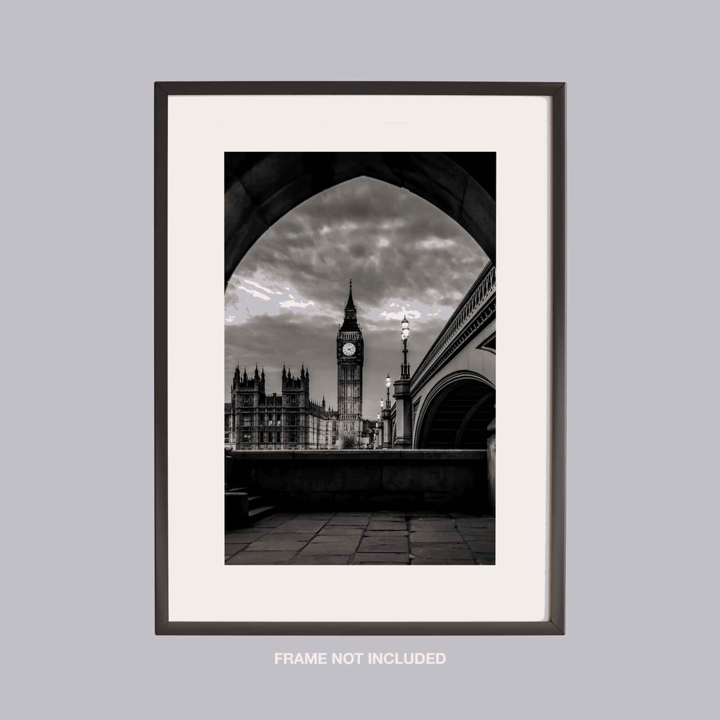 Big Ben in London City - Rolled Poster Wall Art Print | House Prints