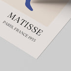 Blue Figure & Botanical Papiers Découpés - Henri Matisse - Rolled Poster Wall Art Print | House Prints