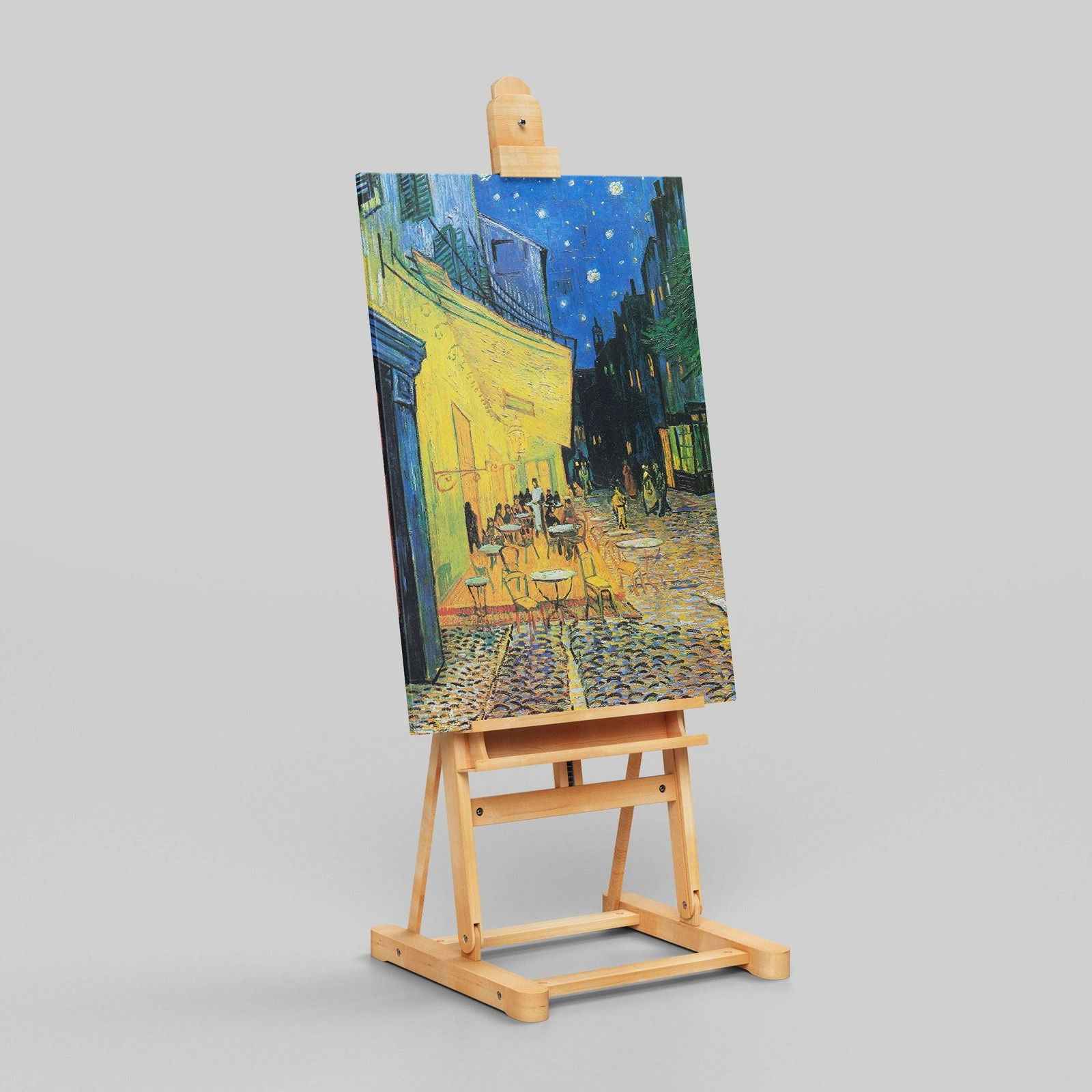Cafe Terrace at Night - Vincent van Gogh - Framed Canvas Wall Art Print | House Prints