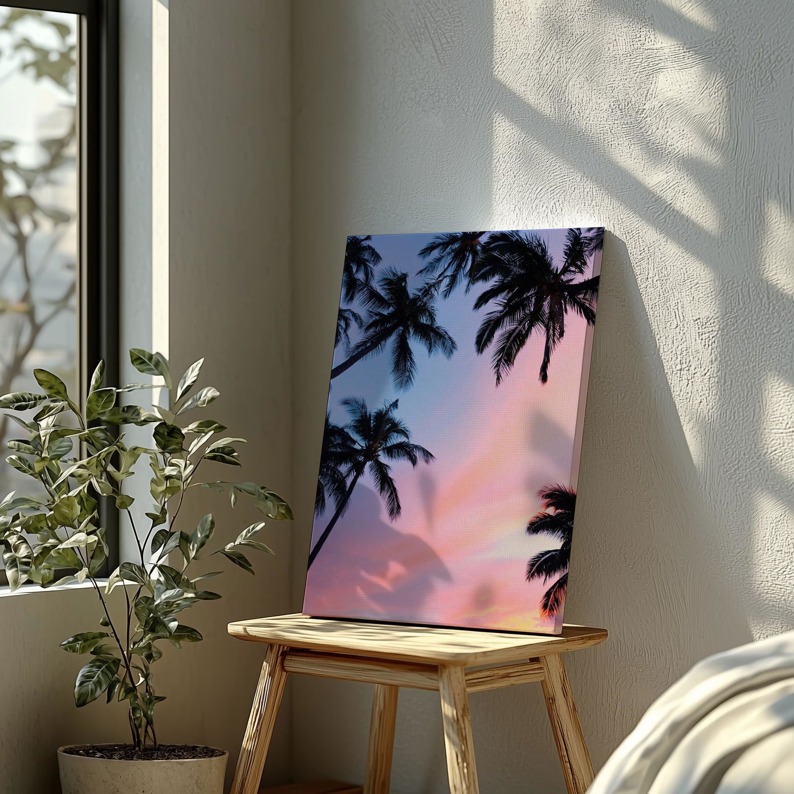 California Sunset & Lavender Skies - Framed Canvas Wall Art Print | House Prints