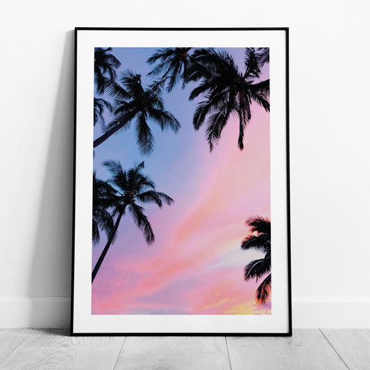 California Sunset & Lavender Skies - Rolled Poster Wall Art Print - House Prints