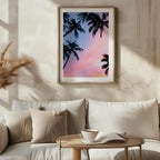 California Sunset & Lavender Skies - Rolled Poster Wall Art Print | House Prints