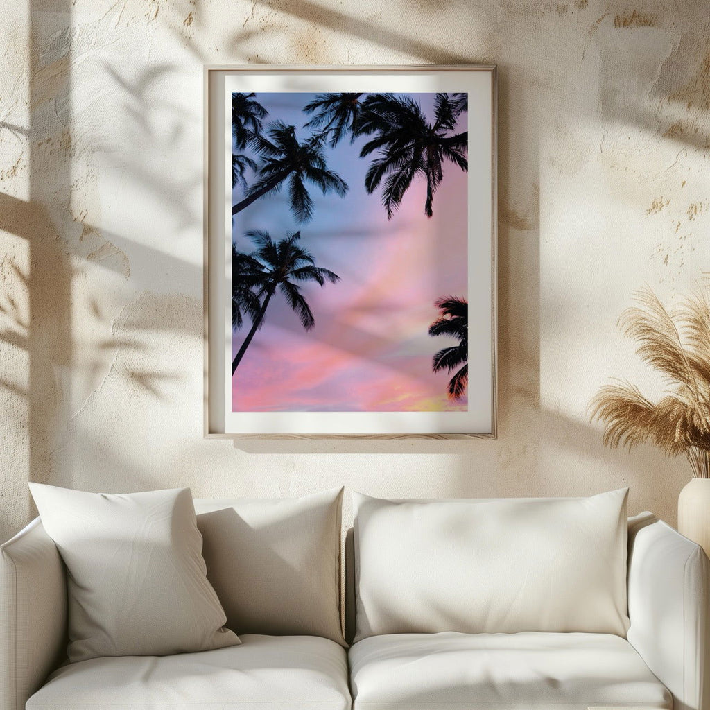 California Sunset & Lavender Skies - Rolled Poster Wall Art Print | House Prints