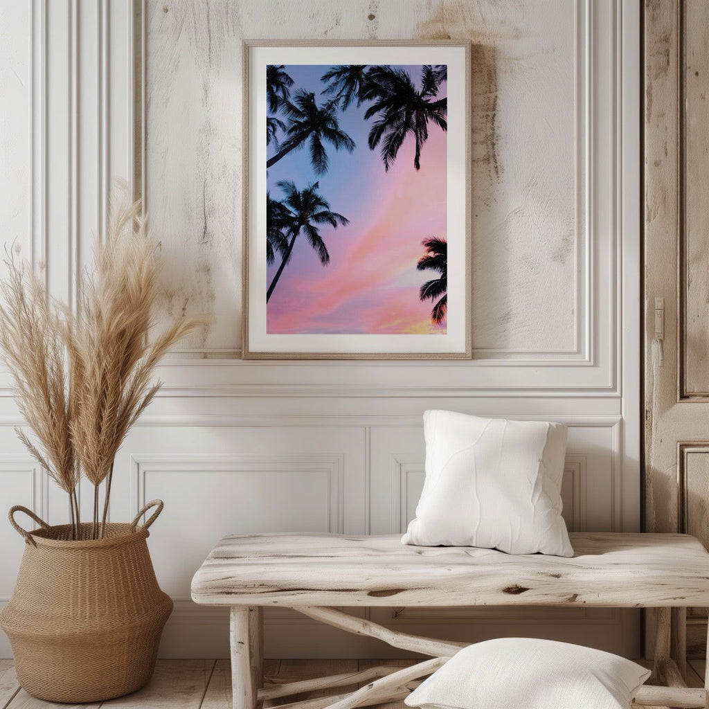 California Sunset & Lavender Skies - Rolled Poster Wall Art Print | House Prints