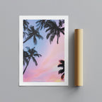 California Sunset & Lavender Skies - Rolled Poster Wall Art Print | House Prints