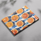 Orange Citrus Symphony in the Sunlight - Framed Canvas Wall Art Print | House Prints