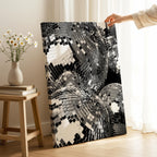 Classic Silver Party Disco Balls - Framed Canvas Wall Art Print | House Prints