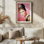 Classic Audrey Hepburn Vintage Portrait - Rolled Poster Wall Art Print | House Prints