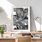 Classic Silver Party Disco Balls - Rolled Poster Wall Art Print | House Prints